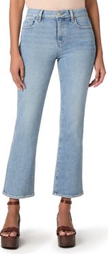 PAIGE Mason Mid Rise Crop Bootcut Jeans