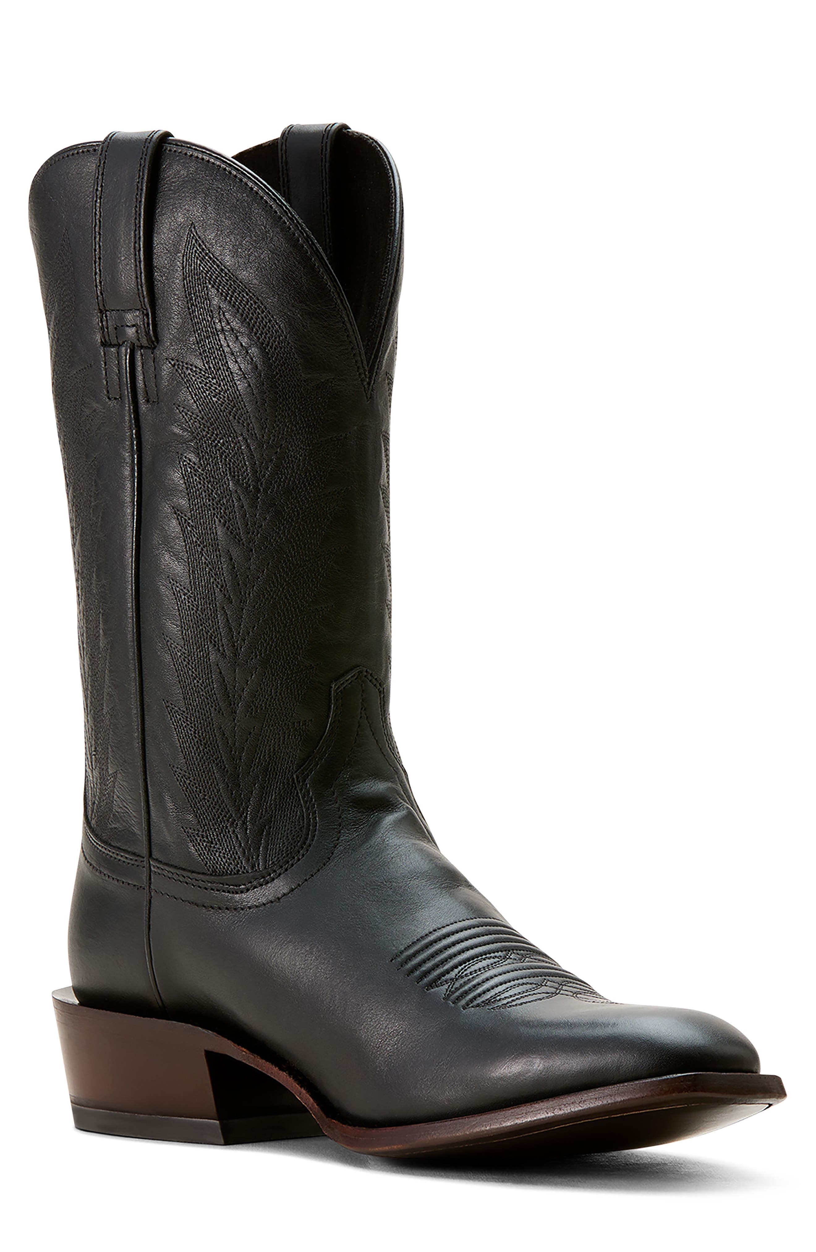 Ariat Willie Western Boot, Alternate, color, Midnight Black