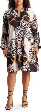 BY DESIGN Brooklyn III Long Sleeve Shirtdress