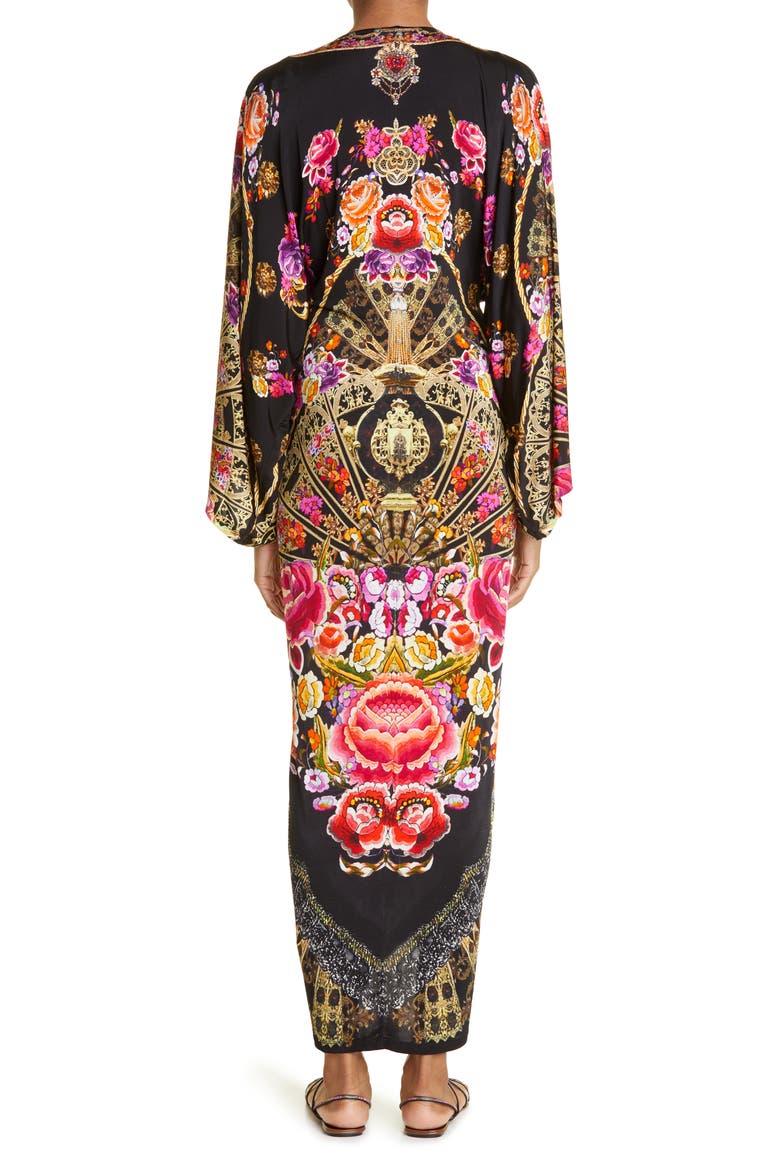 Dance with Duende Floral Print Long Sleeve Maxi Dress, Alternate, color, DANCE WITH DUENDE