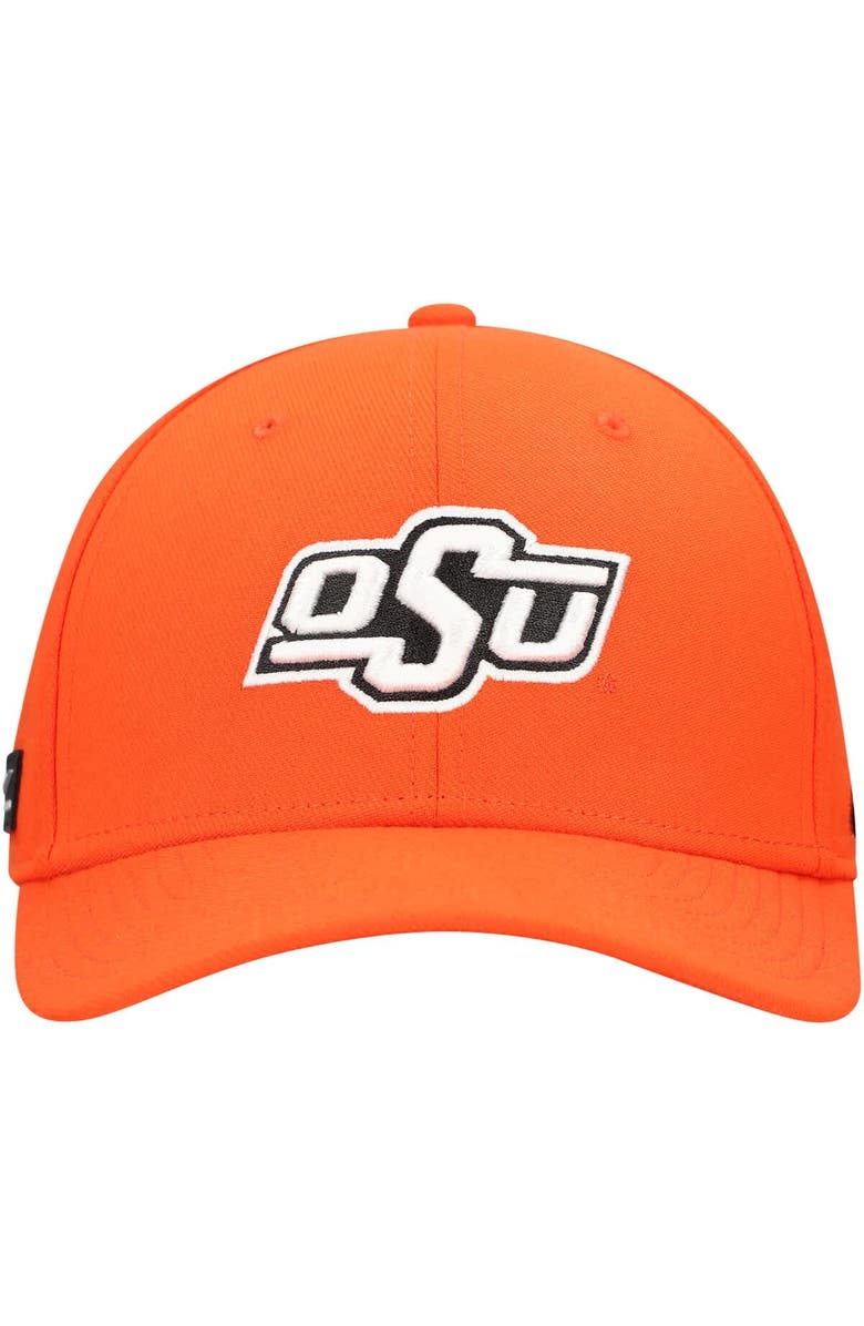 Nike Men's Nike Orange Oklahoma State Cowboys 2024 Sideline Rise Swoosh Flex Hat, Alternate, color, Orange