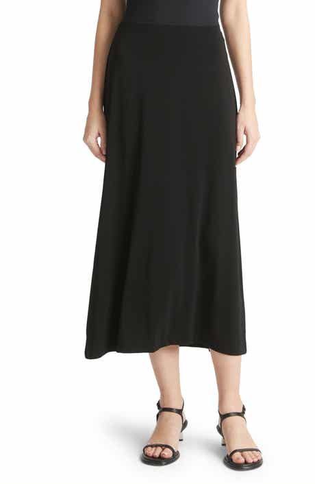 Vince Pull-On Midi Skirt