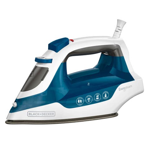 Easy Steam Nonstick Compact Iron with Even Steam