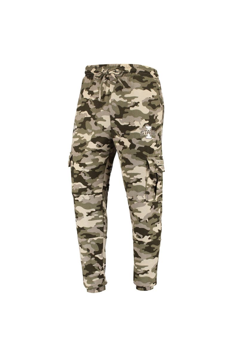 COLOSSEUM Men's Colosseum Camo Iowa State Cyclones OHT Military Appreciation Code Fleece Pants, Alternate, color, 