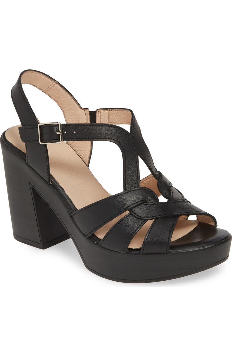 Wonders Block Heel Sandal, Main, color,