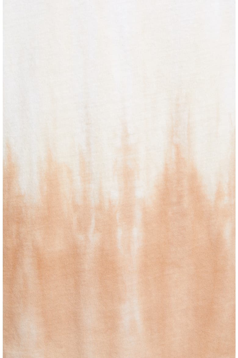 Tie Dye Long Sleeve Shirt, Alternate, color, WHITE- TAN COMBO