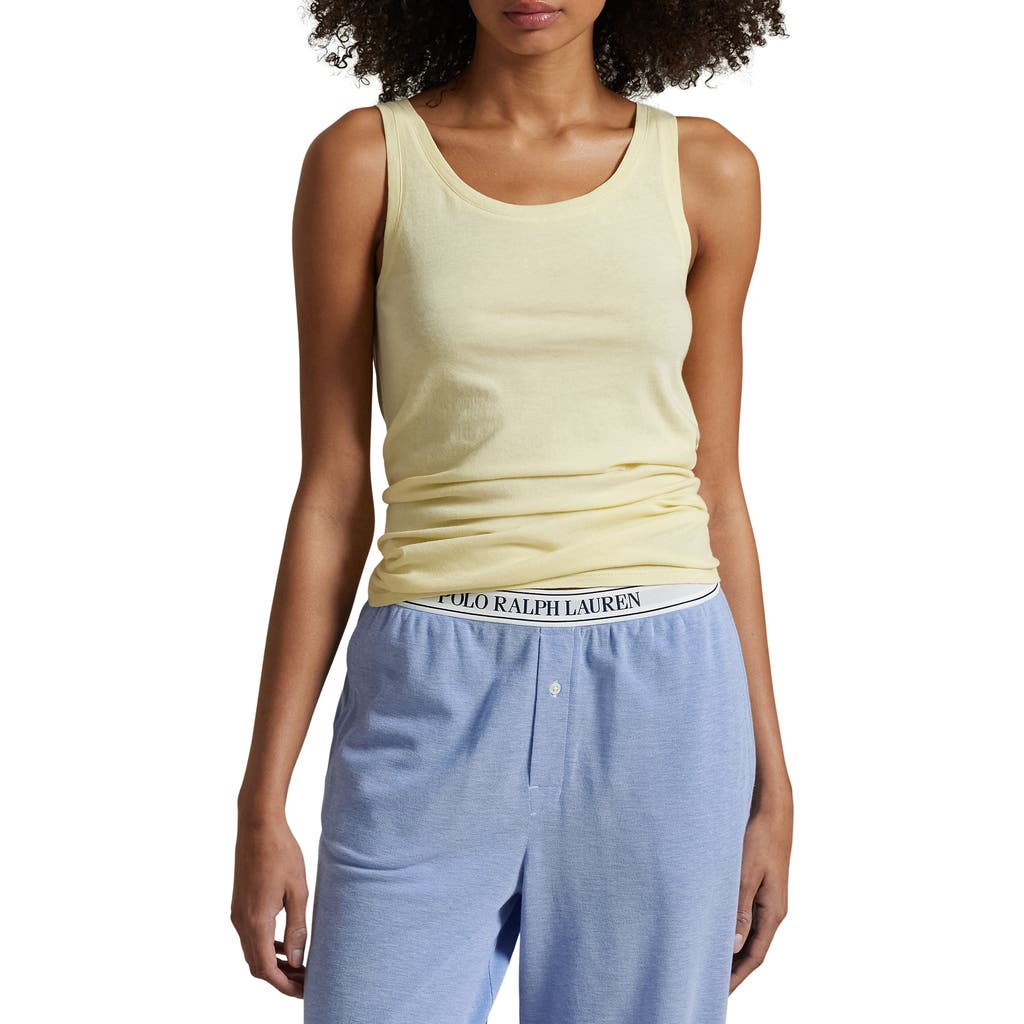 Polo Ralph Lauren Long & Lean Cotton Jersey Lounge Tank