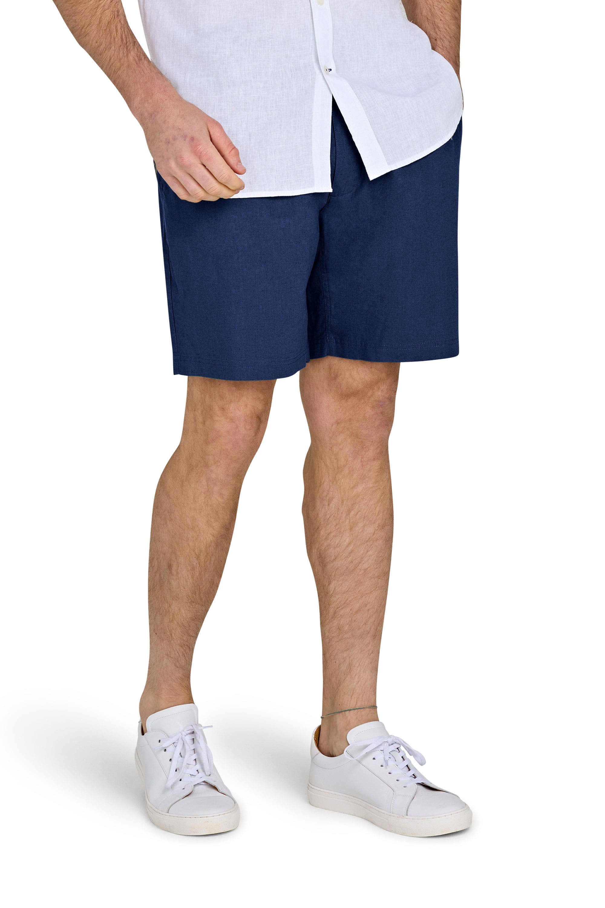 Stretch Waist Linen Short - image 4