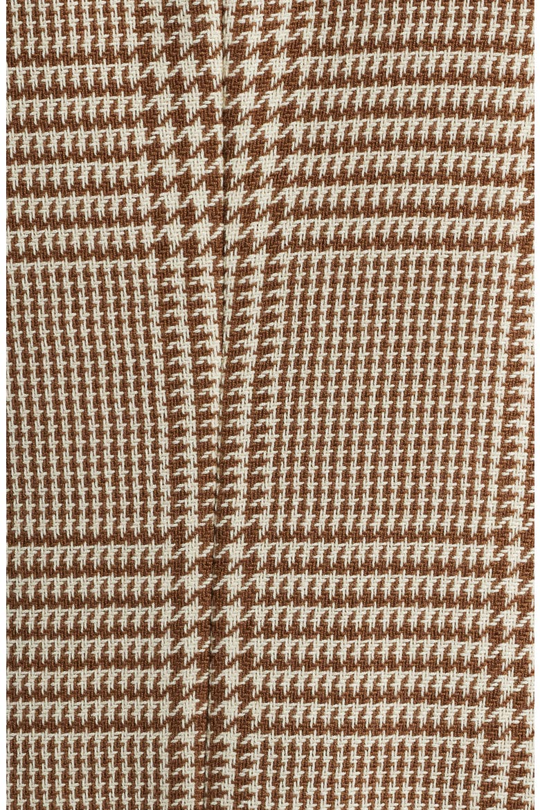 Heston Slim Fit Glen Plaid Wool Sport Coat, Alternate, color, MED BROWN