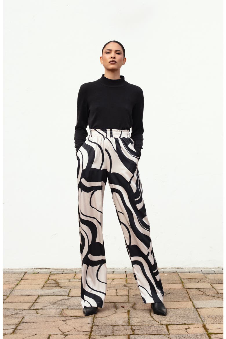Leer Pants, Alternate, color, Luze Noir