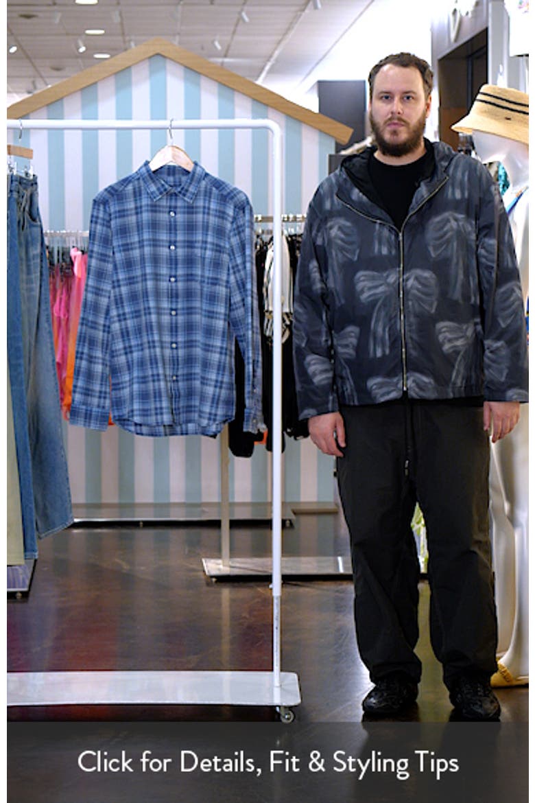 Seafarer Plaid Slub Button-Down Shirt video