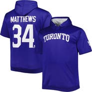 FANATICS Men's Fanatics Branded Auston Matthews Blue Toronto Maple Leafs Big & Tall Name & Number Pullover Hoodie