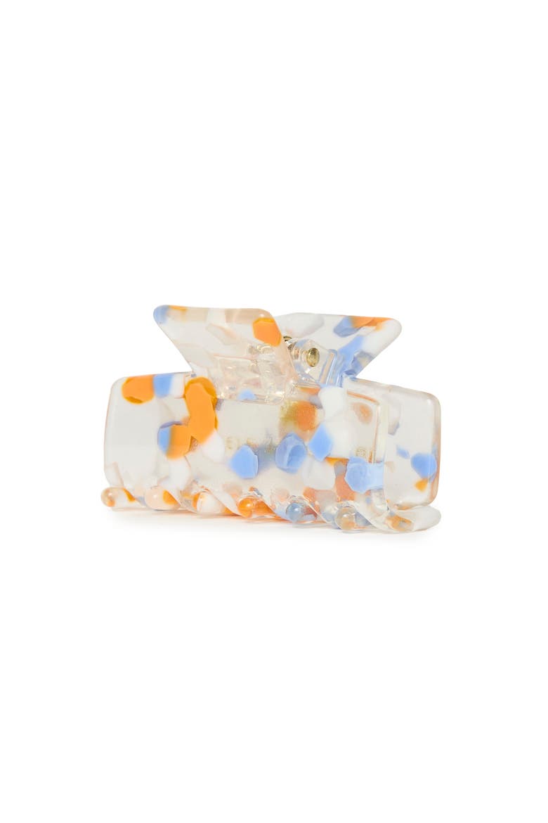 Mini Sprinkle Claw Clip, Alternate, color, CLEMENTINE TIDE 960