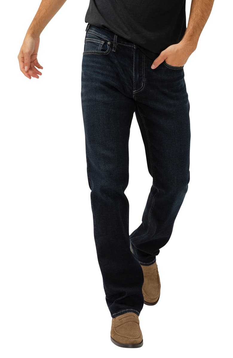 Silver Jeans Co. Grayson Classic Straight Leg Jeans, Main, color, 