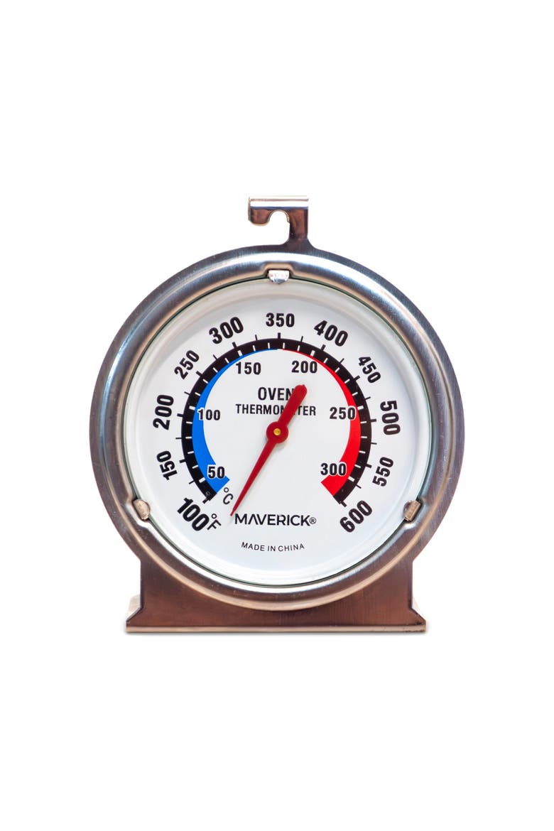 Large Dial Oven Thermometer, Main, color, Silver