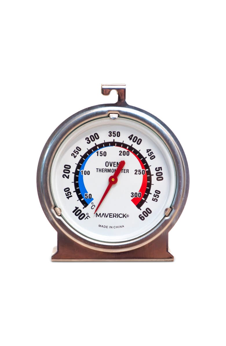 Maverick Large Dial Oven Thermometer, Main, color, Silver