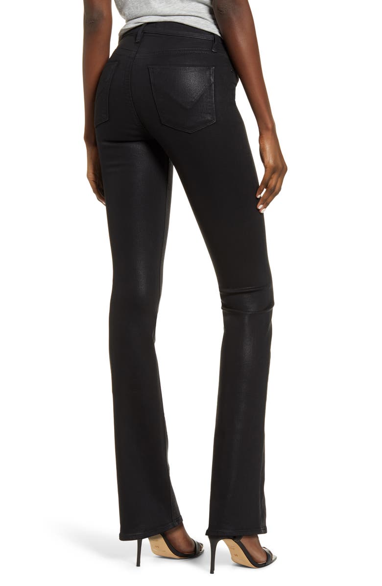 Hudson Jeans Hudson Barbara High Waist Bootcut Coated Jeans, Alternate, color,