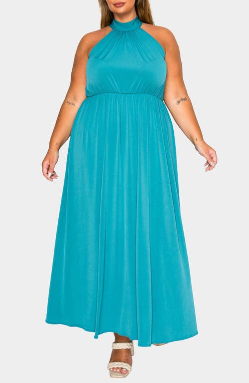 L I V D Cassia Maxi Dress In Blue