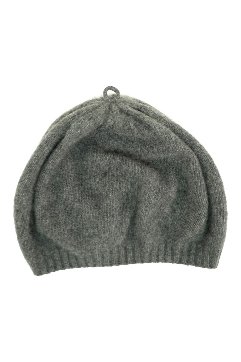 Cashmere Beret, Main, color, MEDIUM HTH GREY