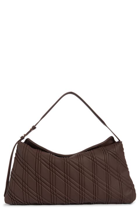 Peddy Faux Suede Shoulder Bag