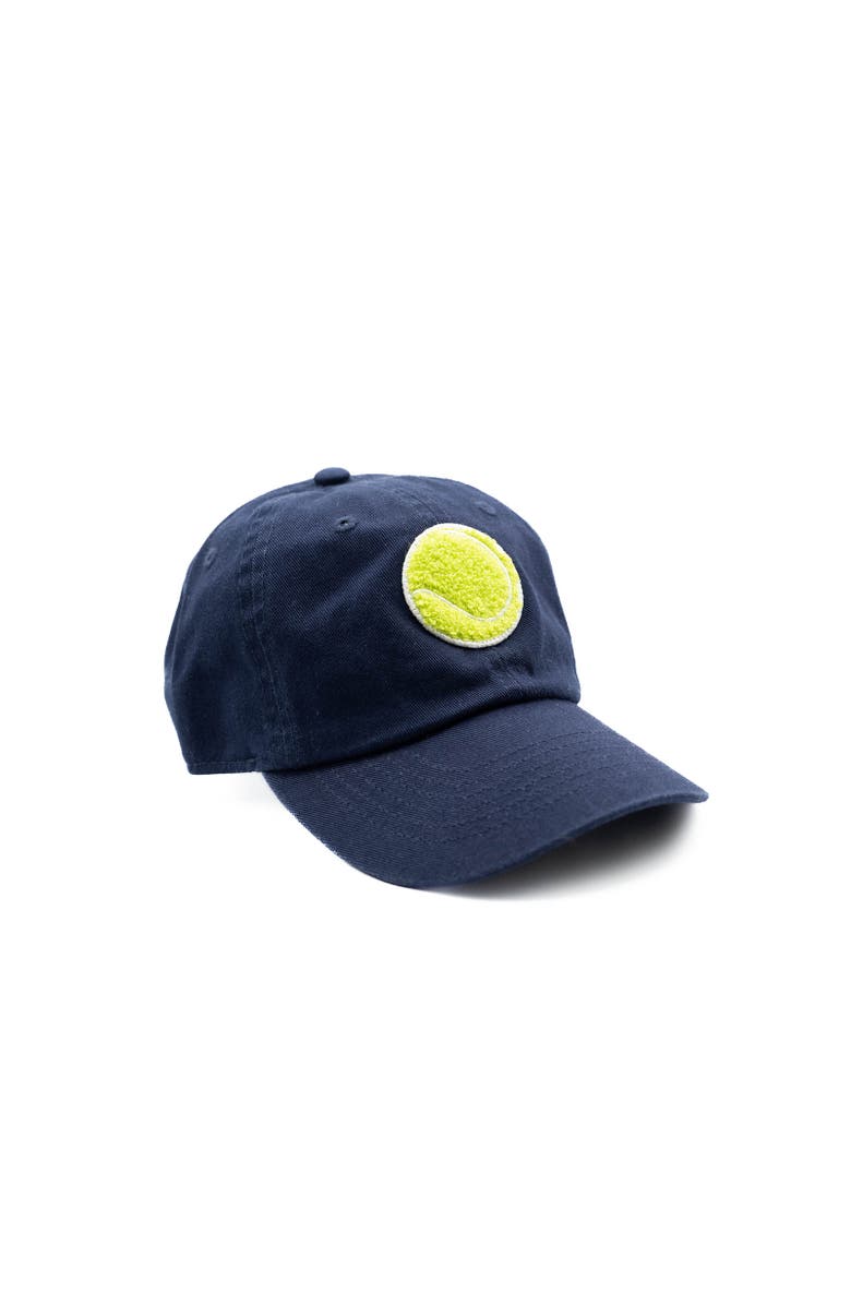 Rey To Z Terry Tennis Hat - Kids, Alternate, color, Navy