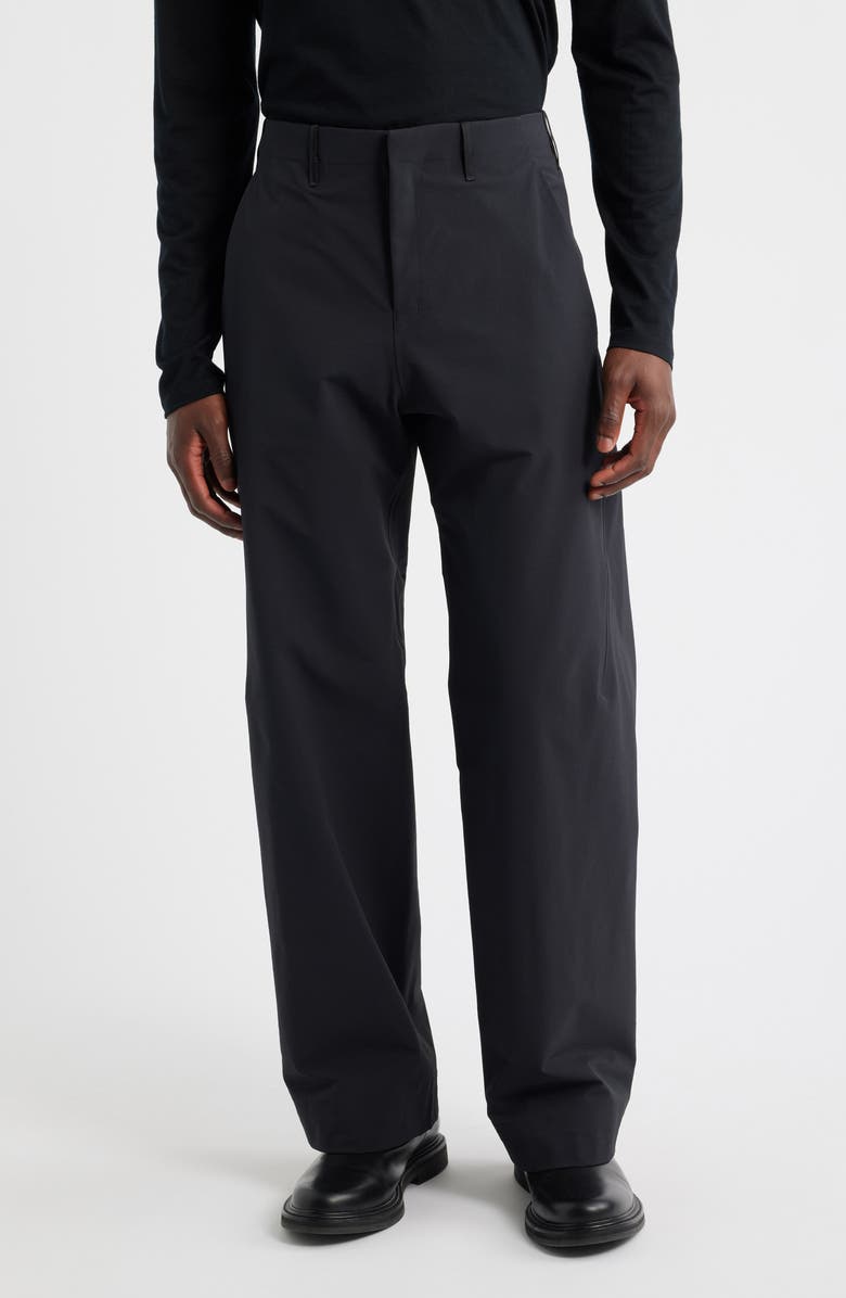 Arc'teryx Corbel Relaxed Fit Softshell Pants, Main, color, Black