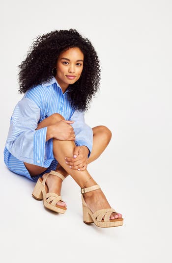 Majorca Ankle Strap Platform Sandal