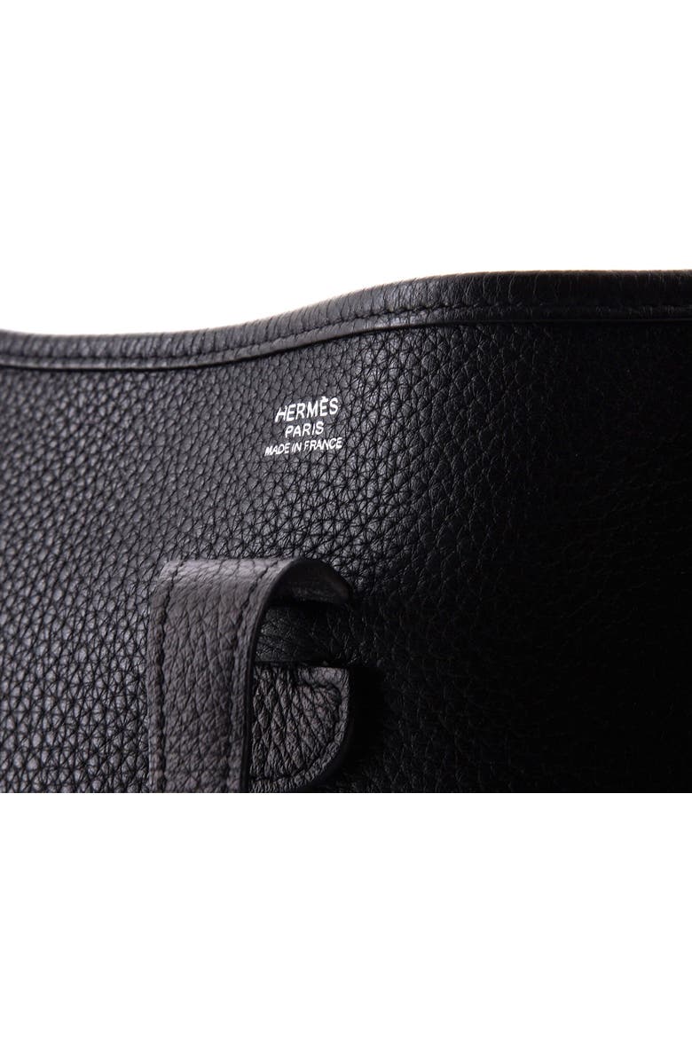 Pre-Owned Hermes Evelyne Bag Gen I Clemence PM, Alternate, color, Noir