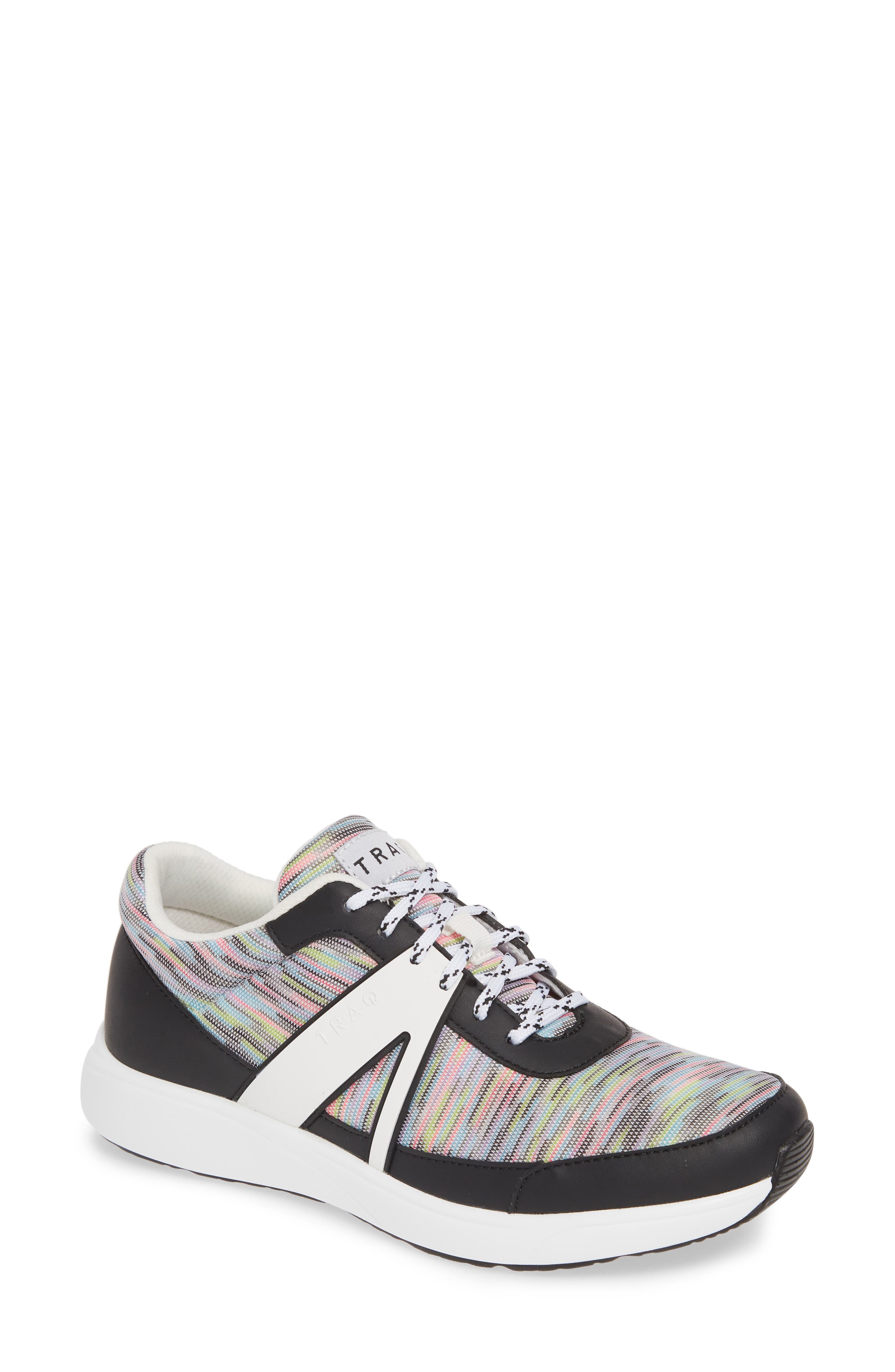 Qarma Sneaker, Main, color, HORIZON WHITE LEATHER