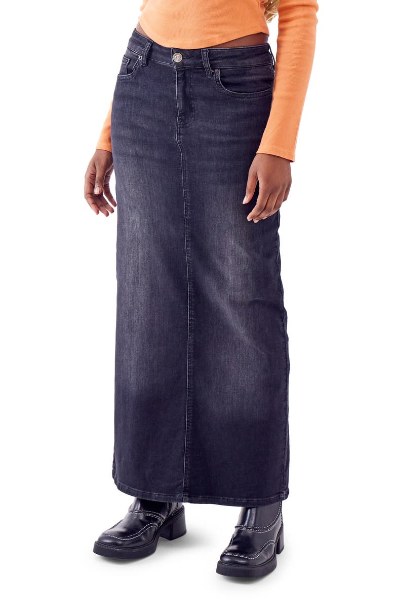 BDG Urban Outfitters Denim Maxi Skirt, Main, color,