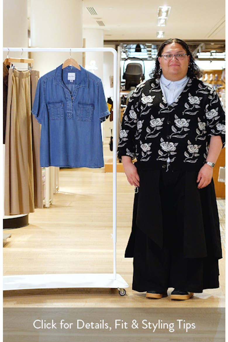 O'Lei Chambray Utility Pullover Shirt video