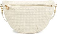 Clare V. Grande Woven Leather Belt Bag