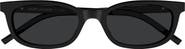 Saint Laurent SL M160 53mm Polarized Cat Eye Sunglasses