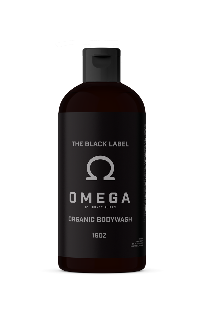 Johnny Slicks Omega Body Wash, Main, color, Black