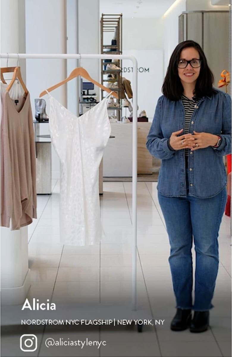 Decadence Jacquard Satin Chemise, sales video thumbnail