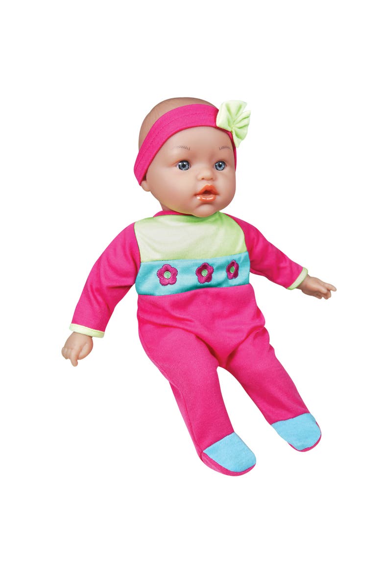 15 Inch Moving Face Baby Interactive Doll, Alternate, color, Multicolored