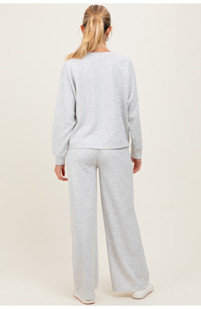 PinkBlush Crewneck Pullover Pant Set, Alternate, color, 