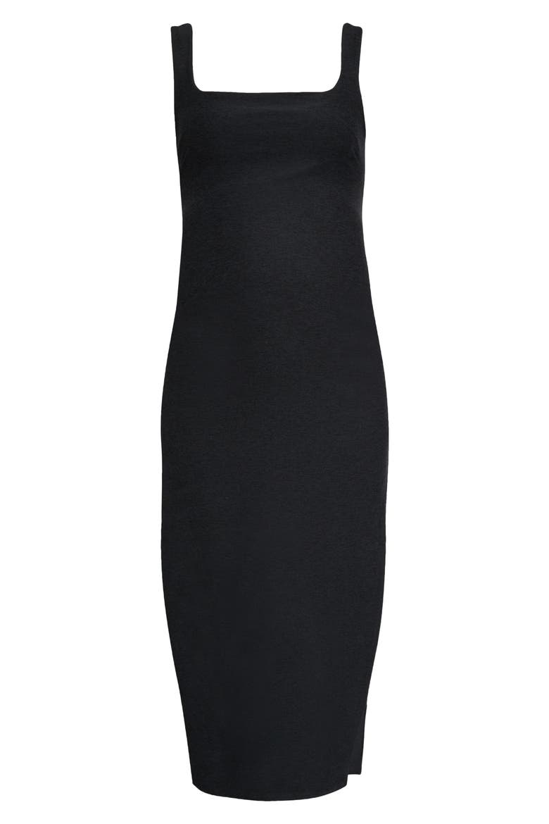 Icon Maternity Dress, Alternate, color, DARKEST NIGHT