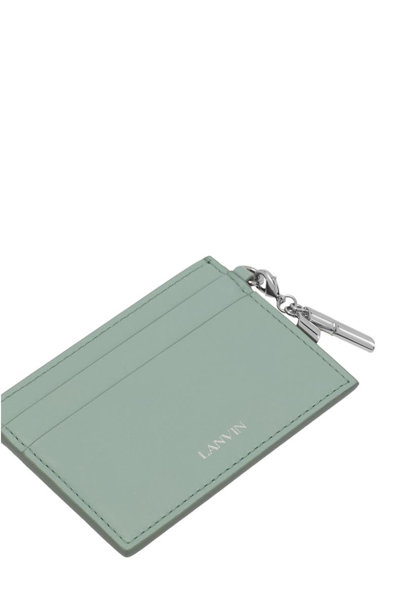 Lanvin Séquence Leather Cardholder, Alternate, color, 