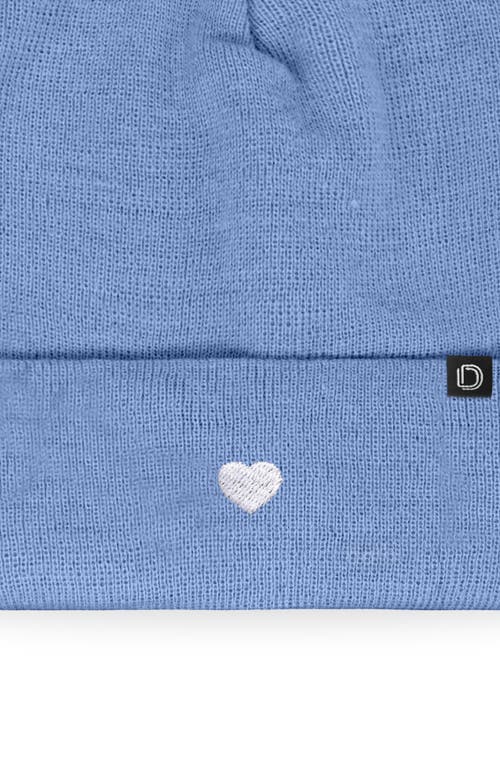 Dalix Lil Heart Beanie Cap In Purple