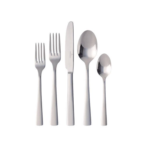 Villeroy & Boch Chancellor 60-piece Flatware Set In Silver/platinum
