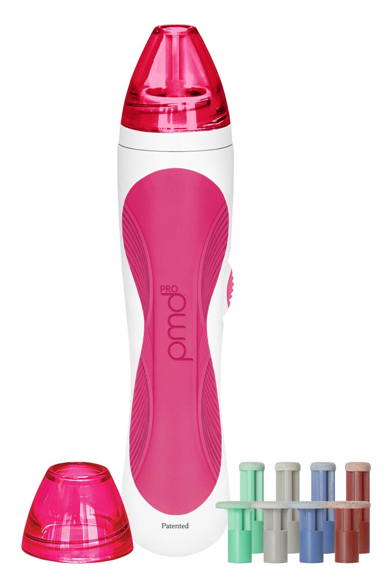 Personal Microderm Pro Exfoliation Device, Main, color, PINK