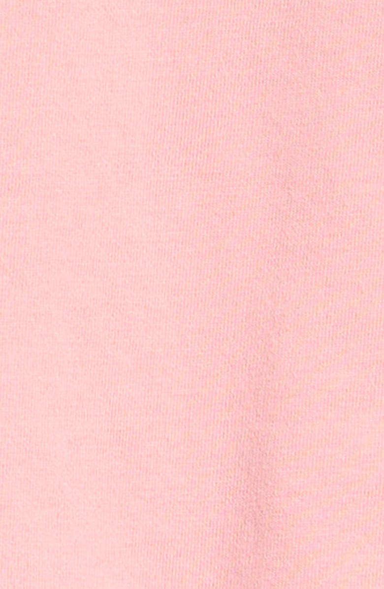 MILES BABY Rose Basics T-Shirt & Bike Shorts Set, Alternate, color, Light Pink