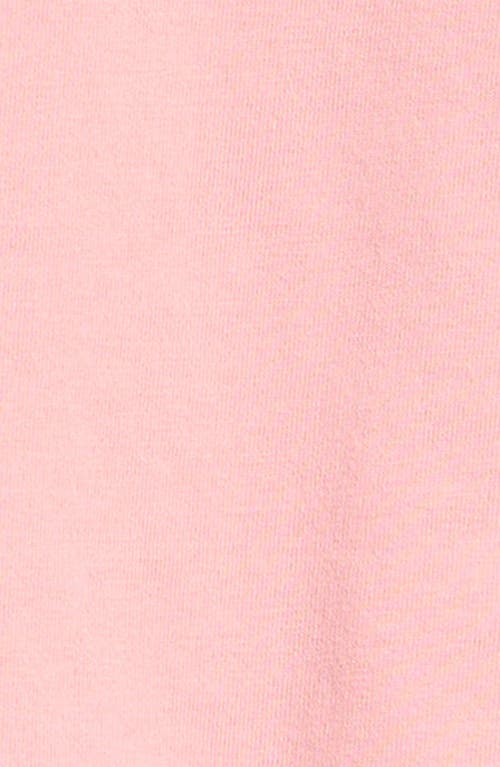 Miles Baby Rose Basics T-shirt & Bike Shorts Set In Light Pink
