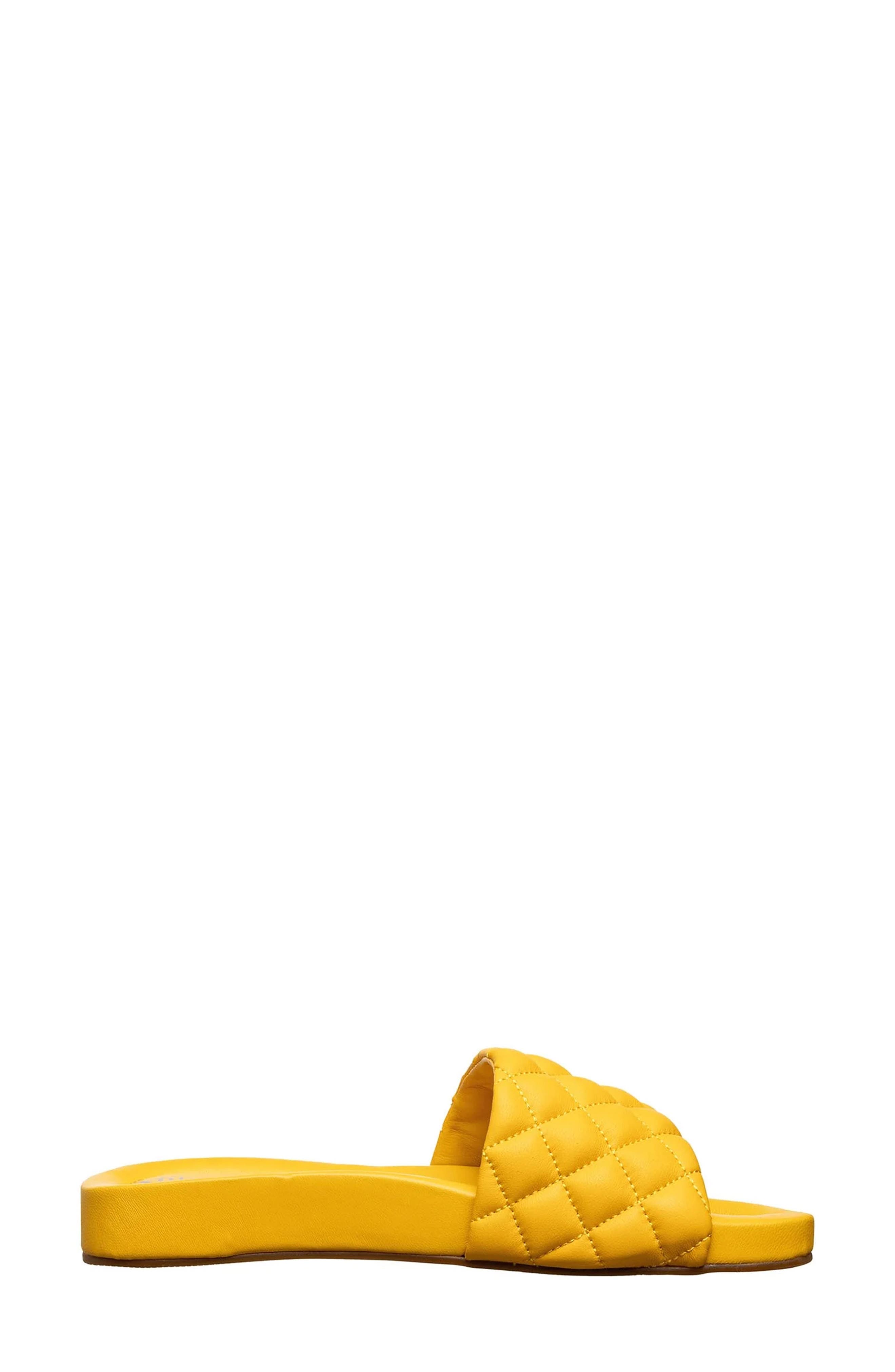 Bette Slide Sandal, Alternate, color, MUSTARD