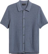 Vince Short Sleeve Cashmere & Cotton Cardigan