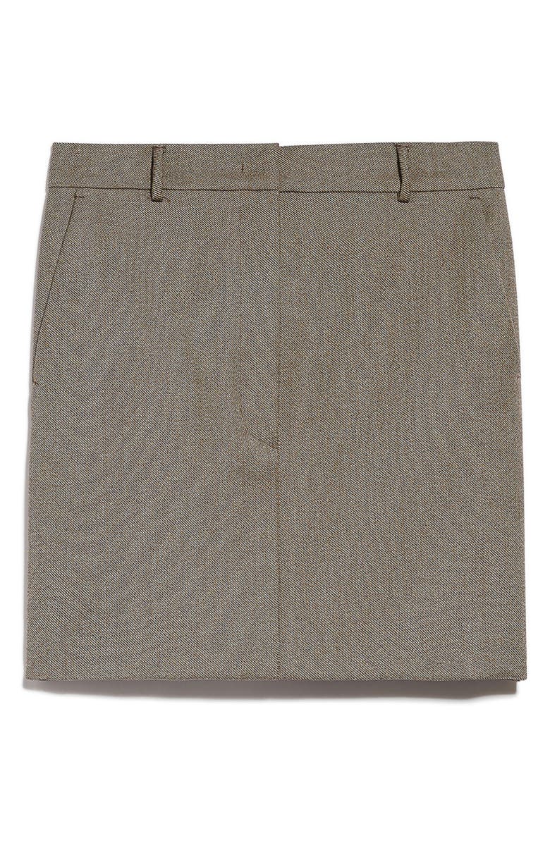 SPORTMAX Virgin Wool Miniskirt, Alternate, color,