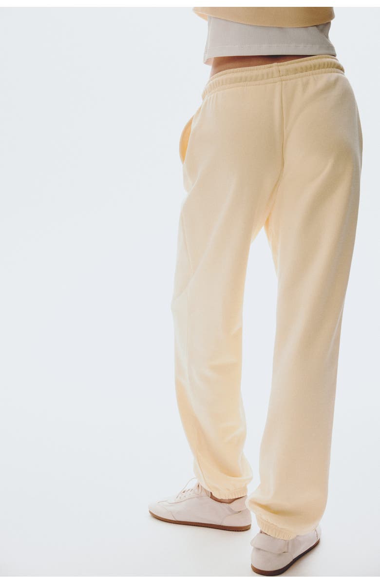 H&M Joggers, Alternate, color, Light Yellow