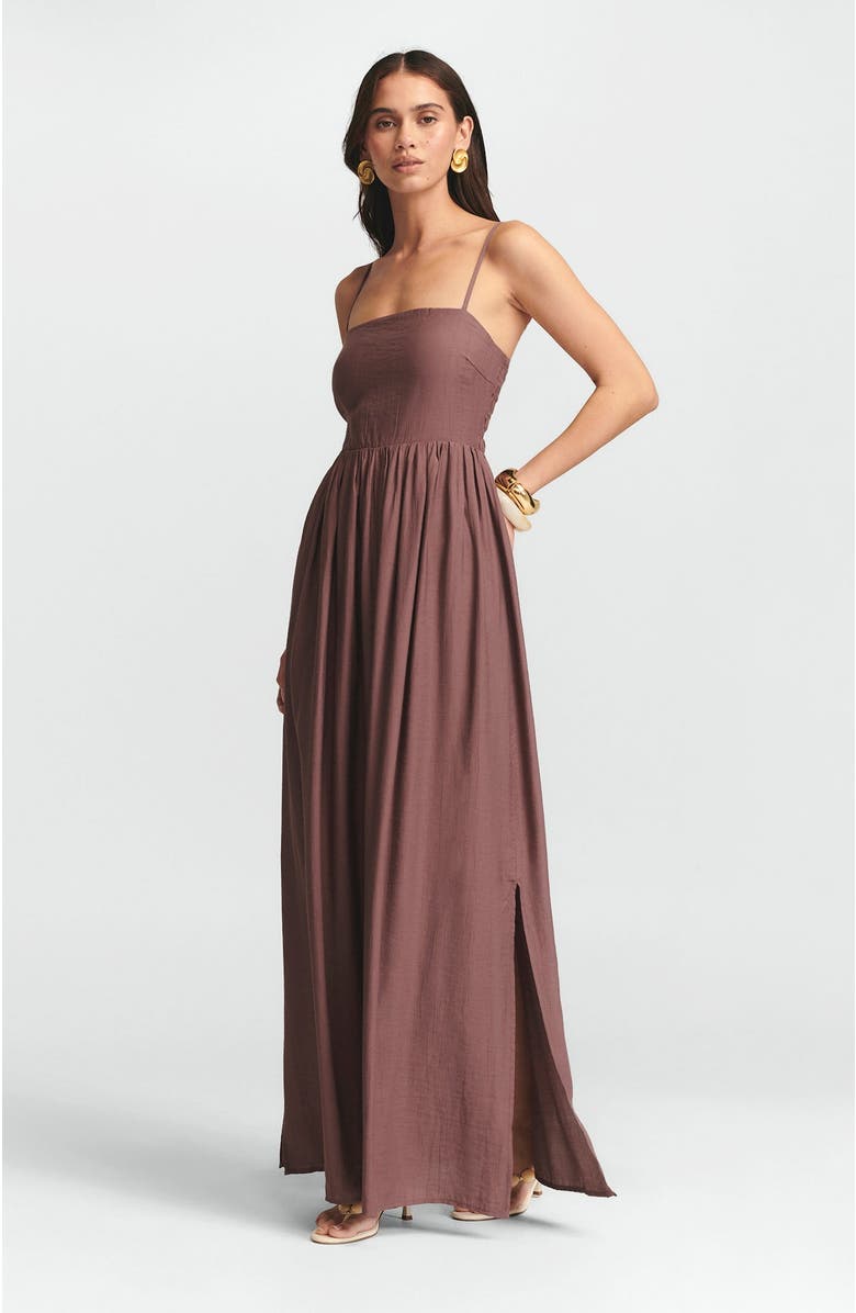 ST MRLO Lanah Maxi Dress, Alternate, color, Aubergine
