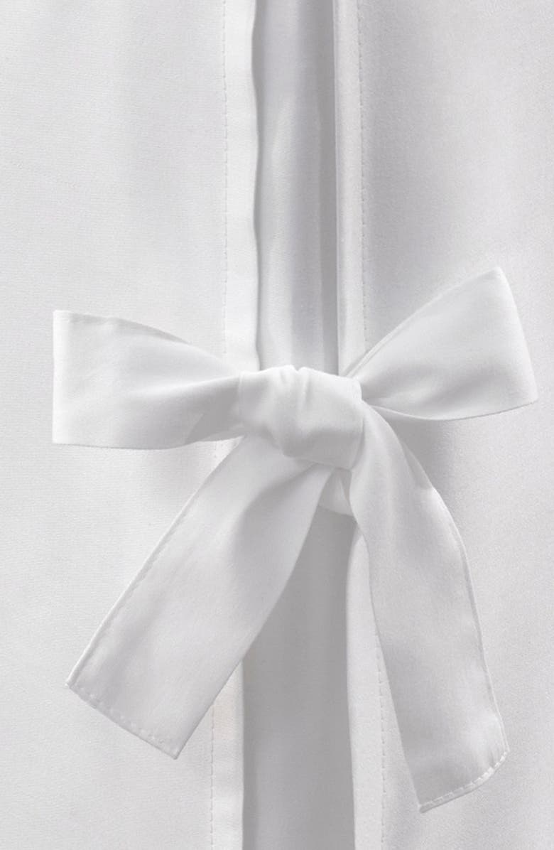 Laura Ashley La Classics Ticking Stripe Blue 1-Piece King Bedskirt, Main, color,